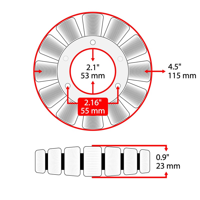 Caltric Stator & Regulator Rectifier W/Gasket Compatible With Yamaha Raptor 350 Yfm350R 2004-2013 - Image 2